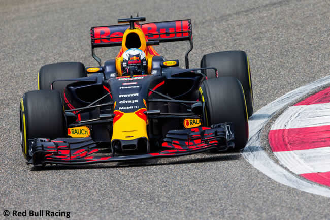 Daniel Ricciardo - Red Bull Racing - Gran Premio China 2017 - Calificación - Clasificación