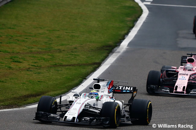 Felipe Massa - Williams - Gran Premio China 2017 - Carrera - Domingo