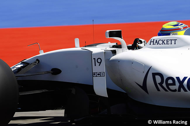 Felipe Massa - Williams - Domingo - Carrera - GP Rusia 2017