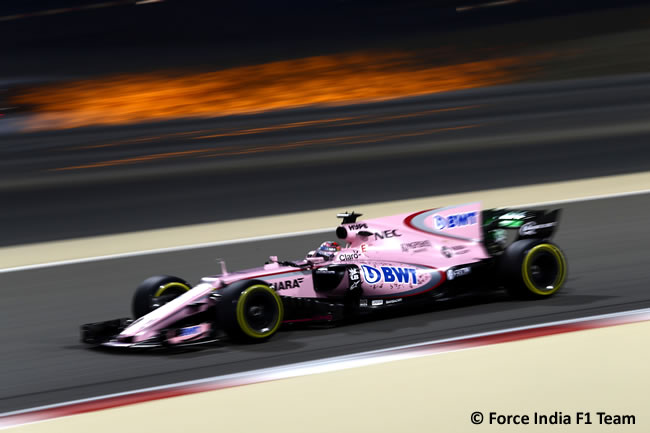 Force India - GP Bahréin - 2017 - Viernes