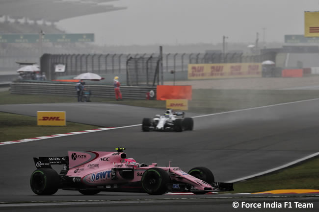 Force India - Gran Premio China 2017 - Entrenamientos - Viernes