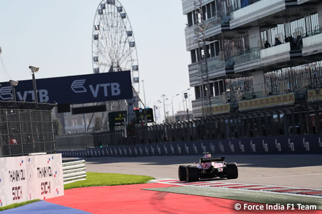 Force India - GP Rusia 2017 - Viernes