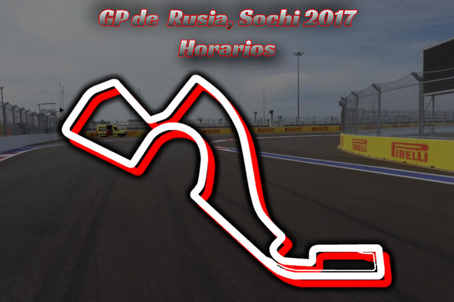 Horarios - Gran Premio de Rusia 2017 