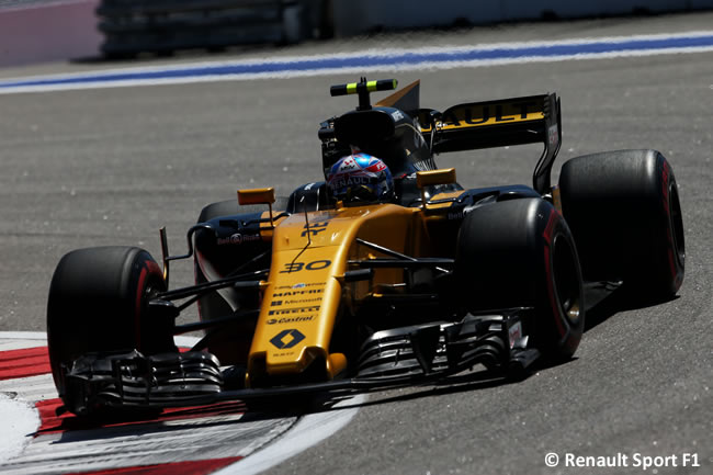 Jolyon Palmer - Renault Sport - GP Rusia 2017 - Viernes