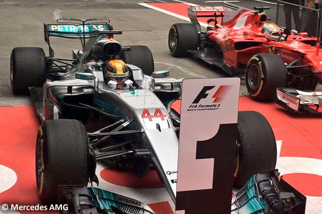 Lewis Hamilton - Victoria - Mercedes AMG - Gran Premio China 2017 - Carrera - Domingo