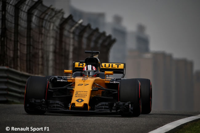 Nico Hulkenberg - Renault - Gran Premio China 2017 - Calificación - Clasificación