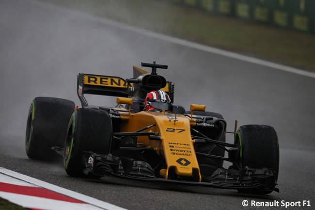 Nico Hulkenberg - Renault - Gran Premio China 2017 - Entrenamientos - Viernes