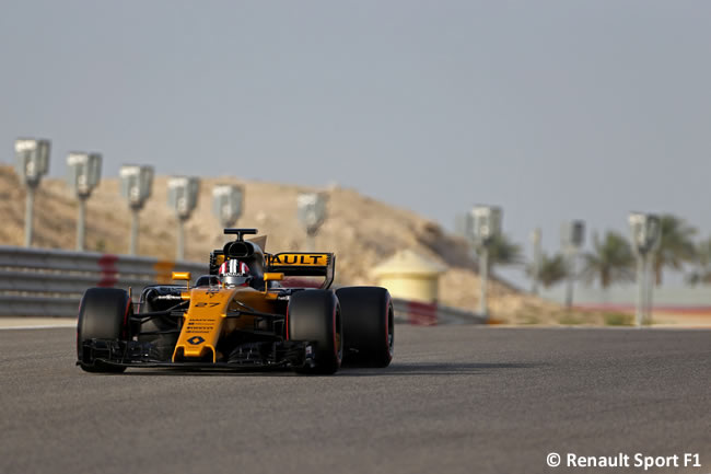 Nico Hulkenberg - Renault Sport - Test Bahréin temporada 2017 - Día 1