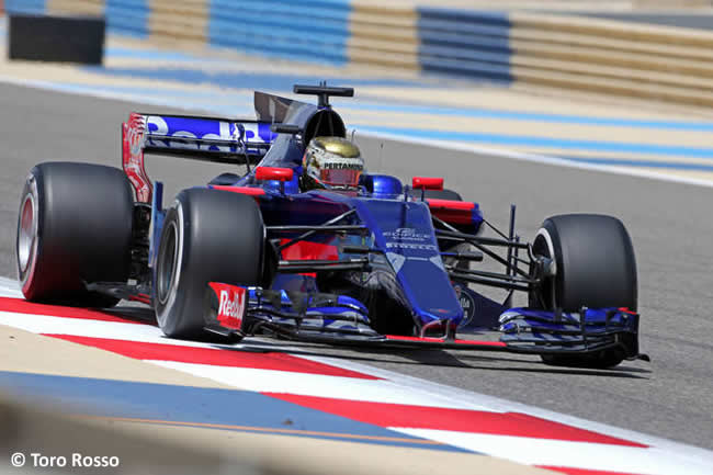 Sean Gelael - Toro Rosso - Test Bahréin temporada 2017 - Día 1