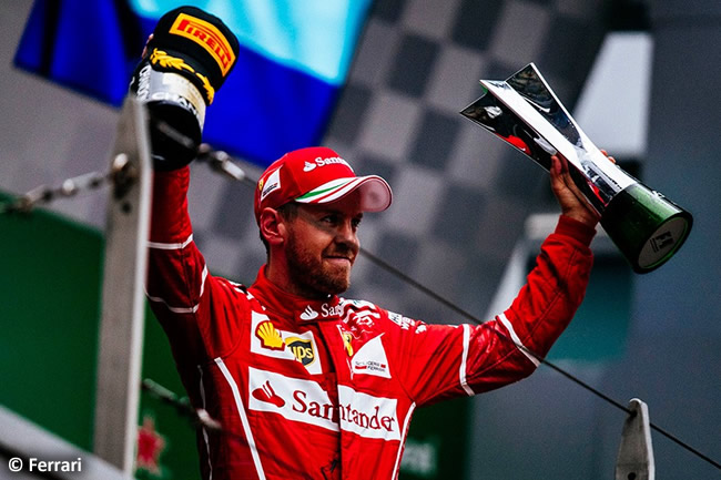 Sebastian Vettel - Scuderia Ferrari - Gran Premio China 2017 - Carrera - Domingo