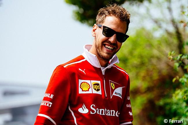 Sebastian Vettel - Scuderia Ferrari - Gran Premio China 2017 - Calificación - Clasificación