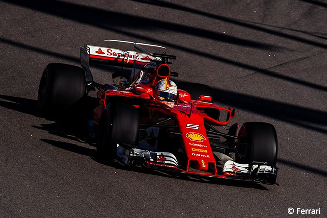 Sebastian Vettel - Scuderia Ferrari - GP Rusia 2017 - Viernes