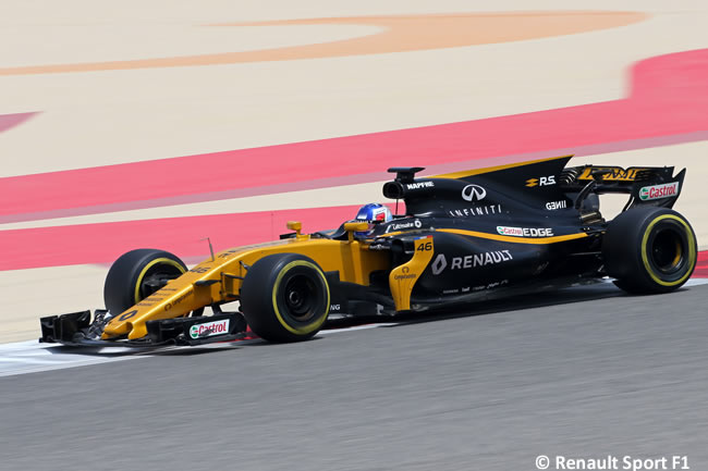 Sergey Sirotkin - Renault - Test - Temporada 2017 - Bahréin - Día 2