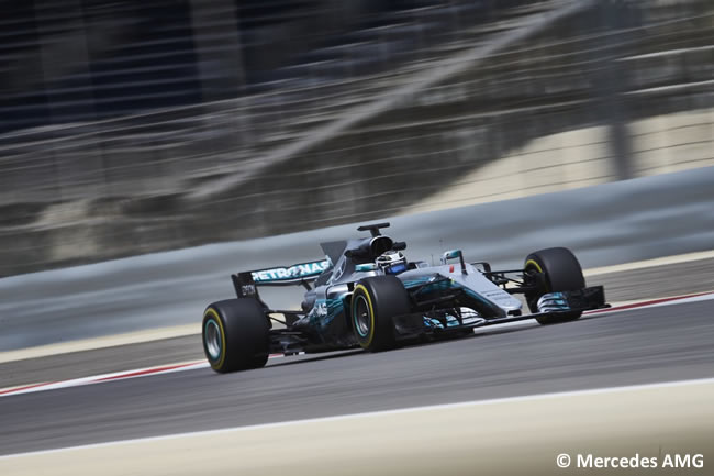 Valtteri Bottas - Mercedes AMG - Test - Temporada 2017 - Bahréin - Día 2