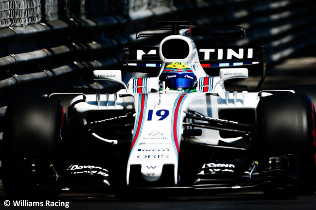 Felipe Massa - Williams - GP Mónaco 2017 - Carrera