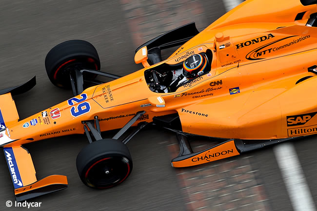 Fernando Alonso - McLaren - Honda - IndyCar - Test