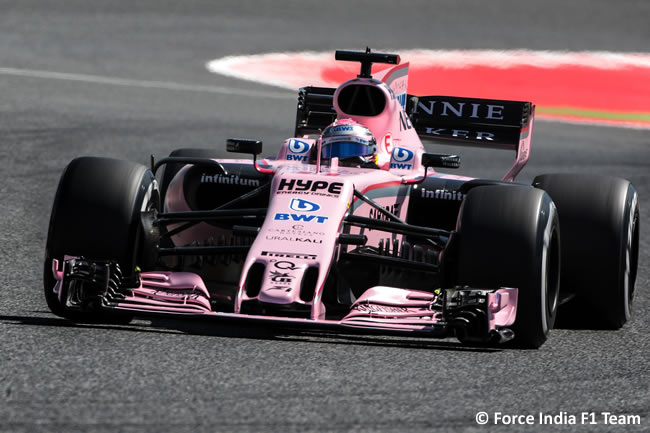 Force India - Calificación- GP España 2017