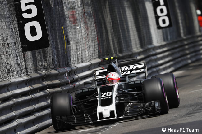 Kevin Magnussen - Haas - GP Mónaco 2017 - Jueves