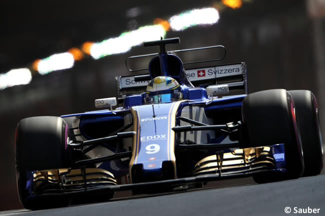 Marcus Ericsson - Sauber - GP Mónaco 2017 - Jueves