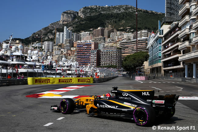 Nico Hulkenberg - Renault Sport - Calificación - GP Mónaco 2017