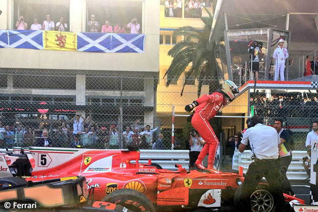 Sebastian Vettel - Scuderia Ferrari - GP Mónaco 2017 - Carrera