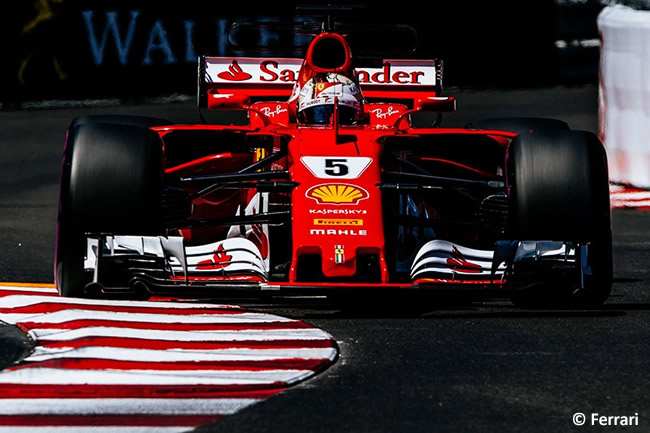 Sebastian Vettel - Scuderia Ferrari - Victoria - GP Mónaco 2017