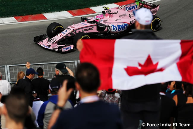 Esteban Ocon - Force India - GP Canadá 2017 - Entrenamientos