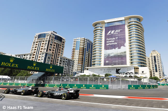 Haas F1 - Viernes GP Azerbaiyán 2017