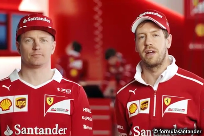 Kimi Raikkonen - Sebastian Vettel - FormulaSantander