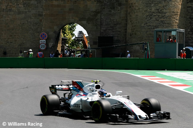 Lance Stroll - Williams - Viernes GP Azerbaiyán 2017