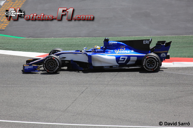 Marcus Ericsson - Sauber - 2017 - David Sarró - www.noticias-f1.com