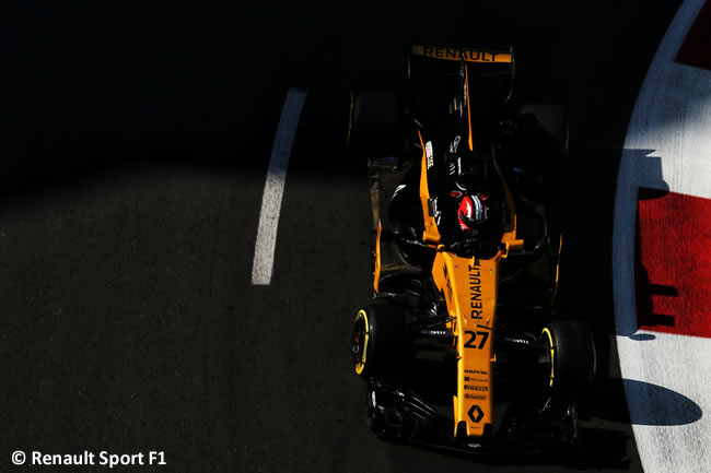 Nico Hulkenberg - Renault Sport - Viernes GP Azerbaiyán 2017