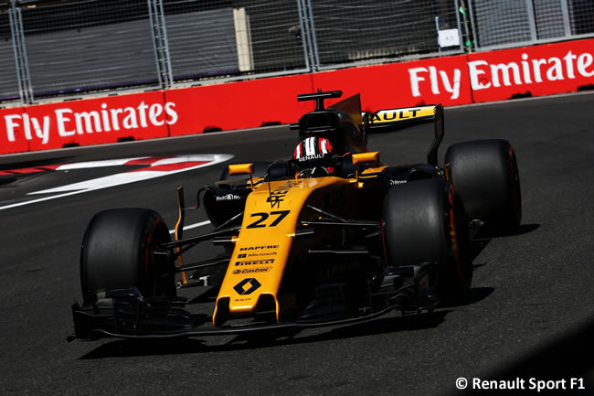 Nico Hulkenberg - Renault Sport - Calificación GP Azerbaiyán 2017