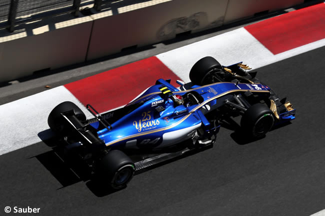 Pascal Wehrlein - Sauber - Calificación GP Azerbaiyán 2017