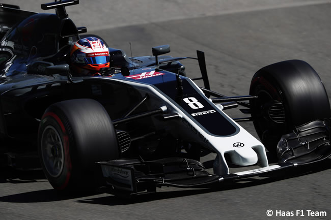 Romain Grosjean -Haas F1 - GP Canadá 2017 - Calificación