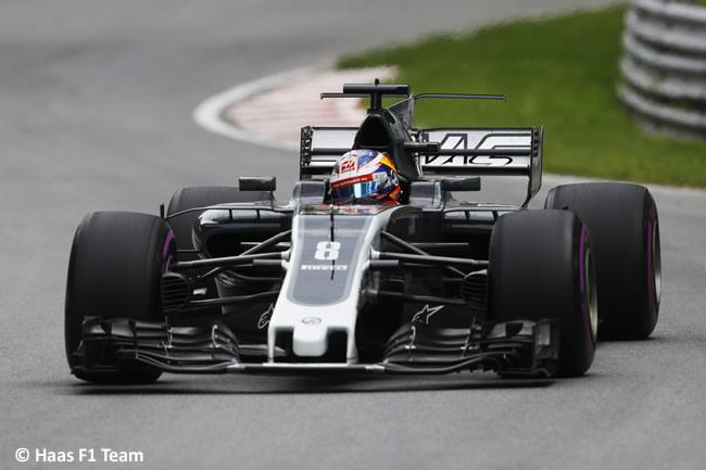 Romain Grosjean - Haas - GP Canadá 2017 - Entrenamientos