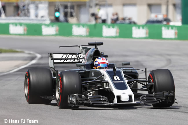 Romain Grosjean - Haas - Carrera GP Canadá 2017