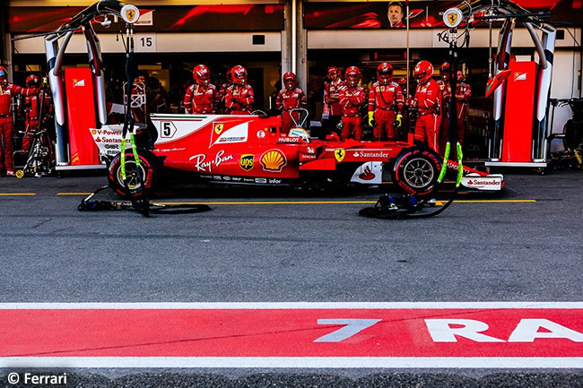 Sebastian Vettel - Scuderia Ferrari - GP Azerbaiyán 2017