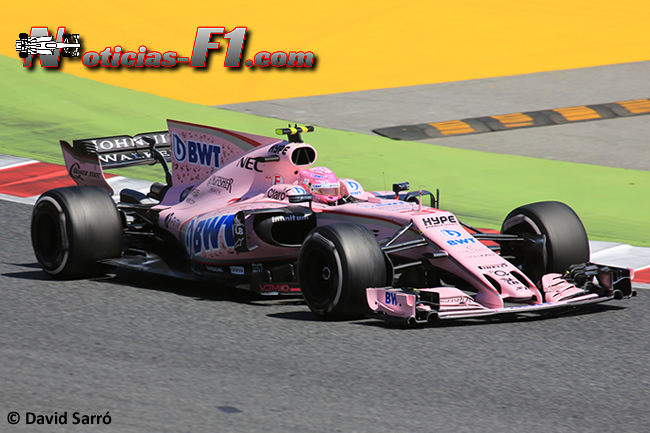 Esteban Ocon - Force India - David Sarró - www.noticias-f1.com