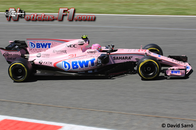 Esteban Ocon - Force India - David Sarró - www.noticias-f1.com