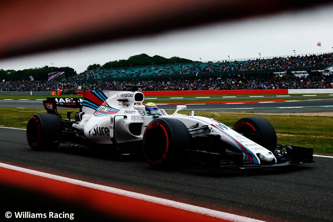 Felipe Massa - Williams - Calificación GP Gran Bretaña 2017