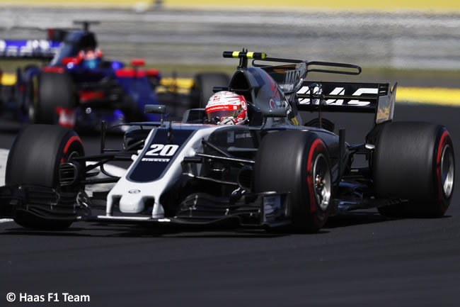 Kevin Magnussen - Haas F1 - Carrera GP Hungría 2017