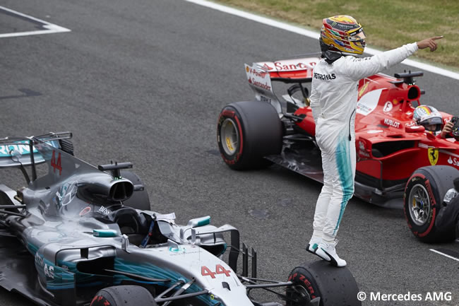 Lewis Hamilton - Mercedes AMG - Pole - GP Gran Bretaña 2017