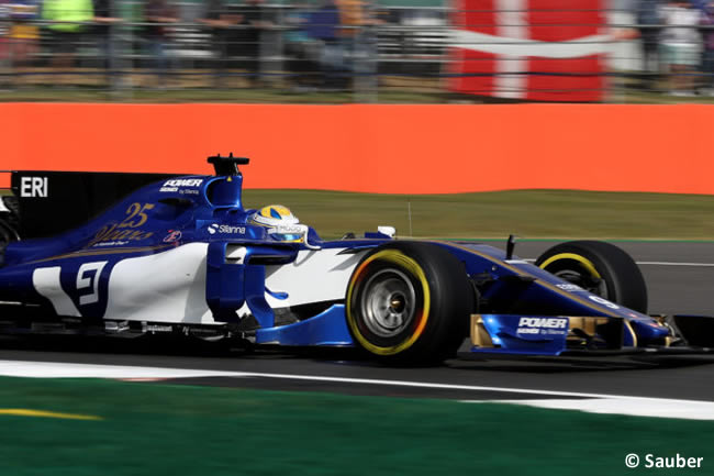 Marcus Ericsson - Sauber - Viernes - GP Gran Bretaña 2017