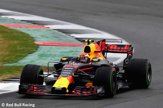 Max Verstappen - Red Bull Racing - Calificación GP Gran Bretaña 2017