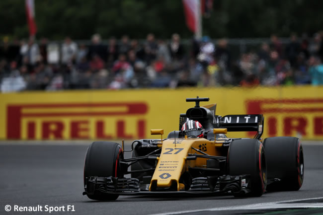 Nico Hulkenberg - Renault Sport - Calificación GP Gran Bretaña 2017