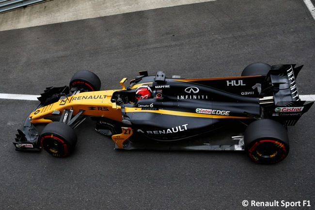 Nico Hulkenberg - Renault Sport - Viernes - GP Gran Bretaña 2017