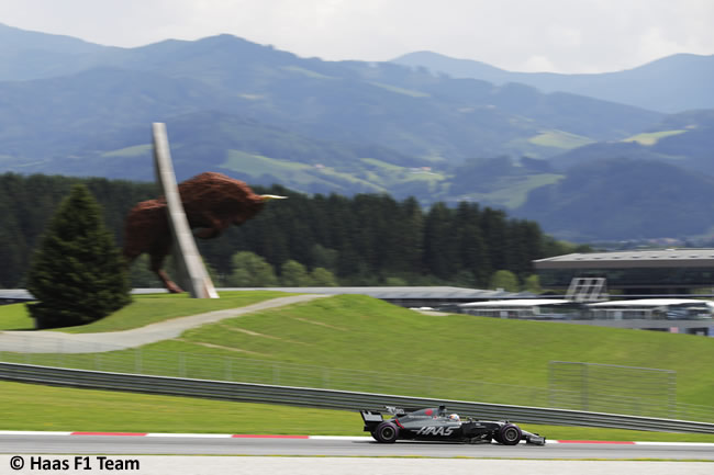 Romain Grosjean - Haas F1 - Carrera GP Austria 2017