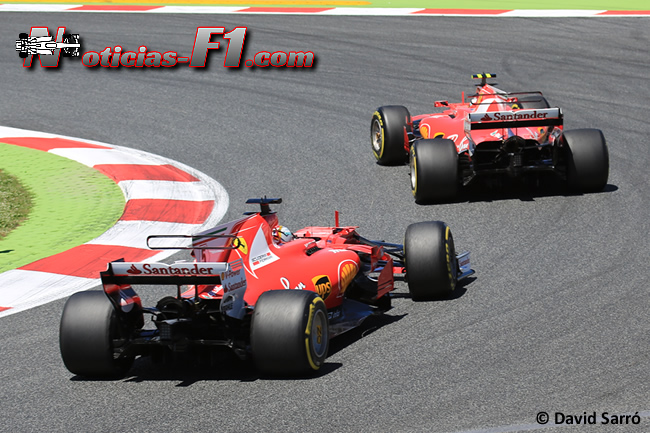 Sebastian Vettel - Kimi Raikkonen - Scuderia Ferrari - David Sarró - www.noticias-f1.com