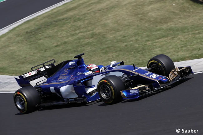 Nobuharu Marsushita - Sauber - Test temporada Hungría - Día 2